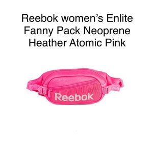 Reebok women's Enlite
Fanny Pack Neoprene
Heather Atomic Pink